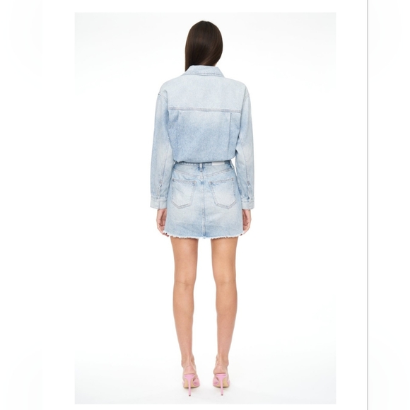 Pistola "Nina" denim mini dress, size small. - Picture 3 of 6